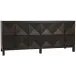 Quadrant 3 Door Sideboard, Ebony Walnut