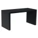Manhattan Desk, Hand Rubbed Black