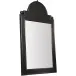 Jess Hand Rubbed Black Rectangular Mirror