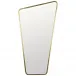 Juliet Antique Brass Rectangular Mirror