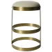 Dior Counter Stool, Antique Brass