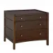 Hampton Side Table Hand Rubbed Brown