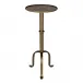 Tini Side Table, Metal with Aged Brass Finish