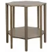 Ariana Side Table, Washed Walnut