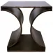 Alec Side Table, Black Metal