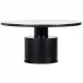 Marlow Dining Table, Black Metal
