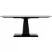 Amboss Dining Table, Black Metal