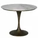 Joni Table 36", Aged Brass Finish