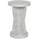 Ingram Side Table, White Marble