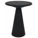 Idiom Side Table, Black Metal
