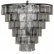 Carnegie Chandelier, Black Metal, Large