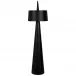 Moray Floor Lamp, Black Metal