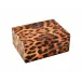 Lacquer Cheetah Medium Box 8" x 6" x 3.5"H