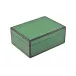 Lacquer Forest Green/Black Trim Medium Box 8" x 6" x 3.5"H