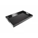 Lacquer Black Breakfast Tray 14" x 22" x 2"H