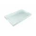 Lacquer Duck Egg Blue/White Breakfast Tray 14" x 22" x 2"H