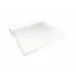 Lacquer White Square Tray 22" x 22" x 2"H