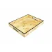 Lacquer Mappa Burl Medium Rectangular Tray 12"W x 15"L x 2"H