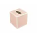 Lacquer Paris Pink/White Tissue Cover 5.25" sq