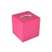 Lacquer Hot Pink Tissue Cover 5.25" Square