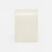 Abiko Pearl White Canister Small Square Straight Cast Resin