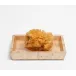 Andria #Dnr# Smoked Soap Dish Rectangular Tapered Capiz
