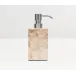 Andria Smoked Soap Pump 3"L x 3"W x 8"H