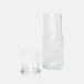 Banca Clear Carafe Round Handblown Glass