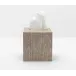 Bruges Sand Tissue Box 5.5"L x 5.5"W x 6"H