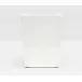 Callas White Wastebasket Square Tapered Lacquered Eggshell