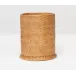 Dalton Brown Wastebasket Round Rattan