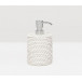 Dalton White Soap Pump 4"D x 6.5"H