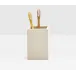 Dannes White Brush Holder 3"L x 3"W x 4.5"H