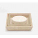 Ghent Natural Soap Dish 6"L x 5"W x 1.5"H