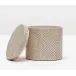 Goa Sand Bath Canister 4.5"W x 4.5"D
