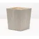 Goa Sand Wastebasket Rectangular: 8"L x 10"W x 11"H