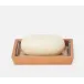 Lorient Aged Camel Soap Dish 6.5"L x 4.5"W x 1"H