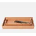 Lorient Aged Camel Trays 13"L x 10.5"W x 1.5"H, Set of 2