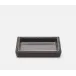 Lorient Charcoal Soap Dish 6.5"L x 4.5"W x 1"H