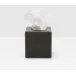 Lorient Charcoal Tissue Box 6"L x 6"W x 6"H
