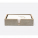 Manchester Sand Hand Towel Tray 9"L x 5.5"W x 2"H