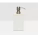 Manchester Snow Soap Pump Square Straight Realistic Faux Shagreen