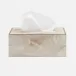 Palermo Ii Natural/Brass Tissue Box Rectangular: 10"L x 5.5"W x 4"H