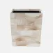 Palermo Ii Natural Wastebasket Rectangular: 10"L x 8"W x 11"H