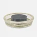 Pomaria Brushed Silver Soap Dish 5.5"D x 1.5"H