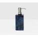 Santorini Dark Blue Soap Pump Square Straight Pen Shell