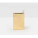 Tiset #Dnr# Brush Holder Ss Gold Etched Stainless Steel