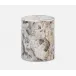 Tramore Natural Laminated Bath Canister 4"D x 5"H