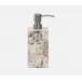 Tramore Natural Laminated Soap Pump 3"L x 3"W x 5.5"H