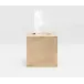 Verum Antique Brass Tissue Box 5.5"L x 5.5"W x 5.5"H